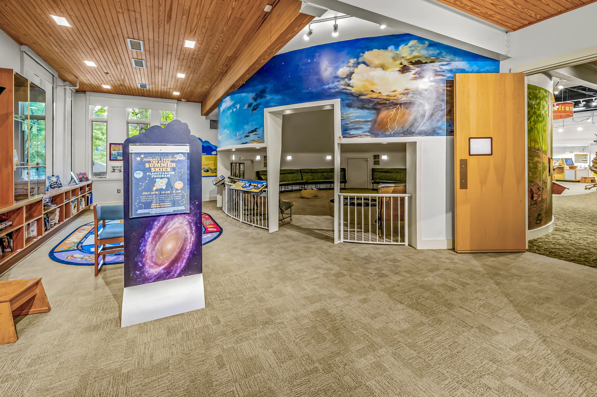 Professionally photographed commercial interior