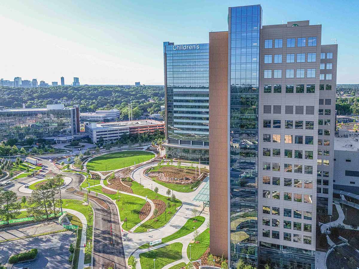 Commercial aerial photography captured by a certified drone pilot