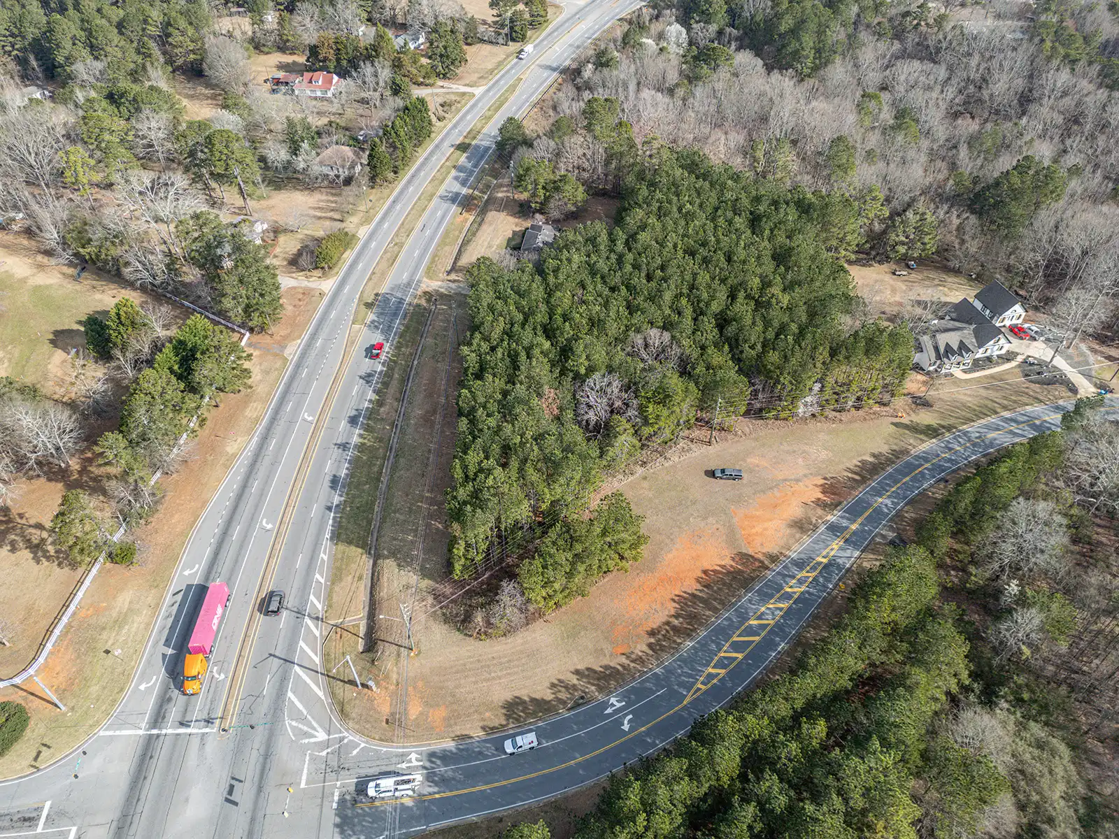 1011 Spartan Lane Lot Drone Photos in Athens, GA image 2