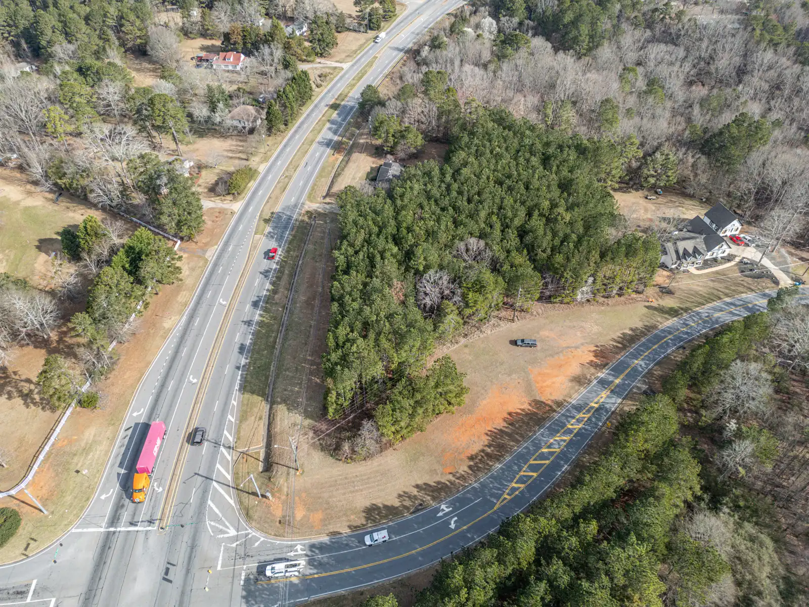 1031 Spartan Lane Lot Drone Photos in Athens, GA