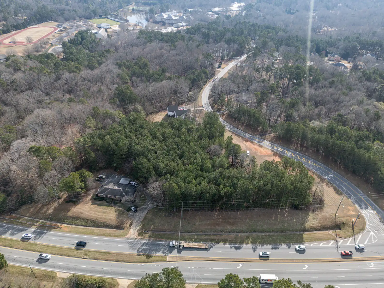 1031 Spartan Lane Lot Drone Photos in Athens, GA image 4