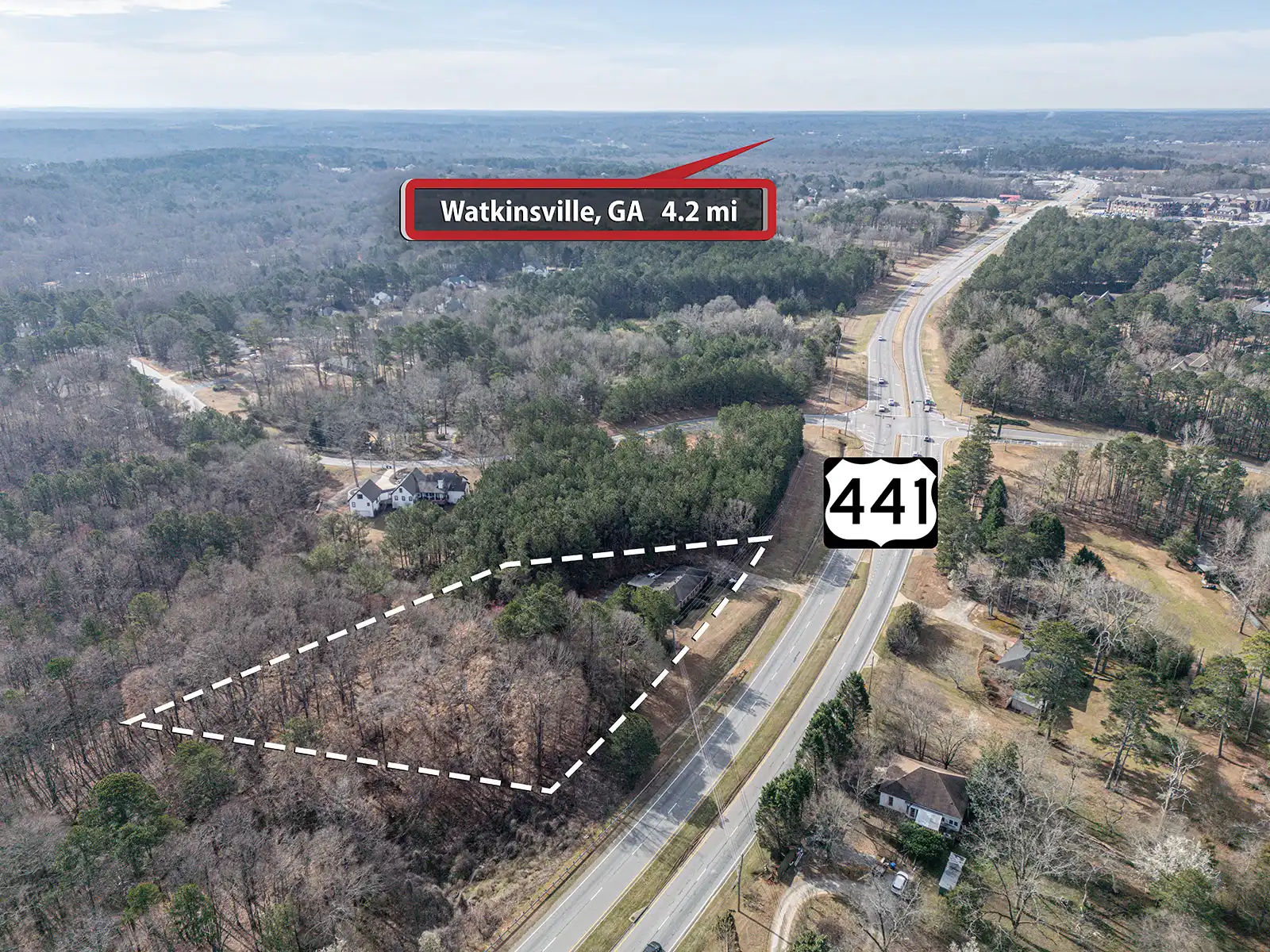 8420 Macon Highway Drone Photos in Athens, GA image 3