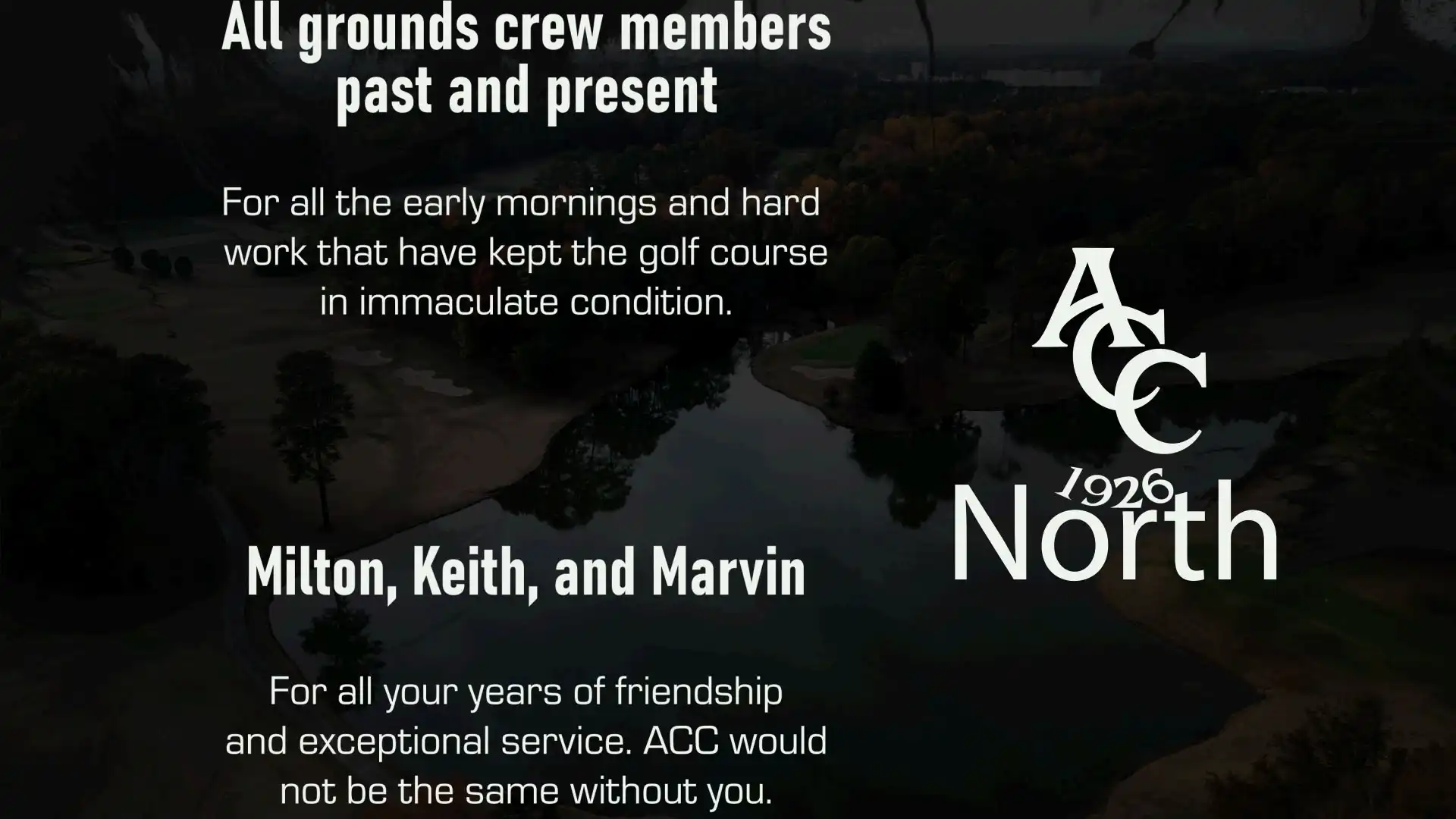 Animated End Credit Sequence - Athens Country Club in Athens, GA image 2