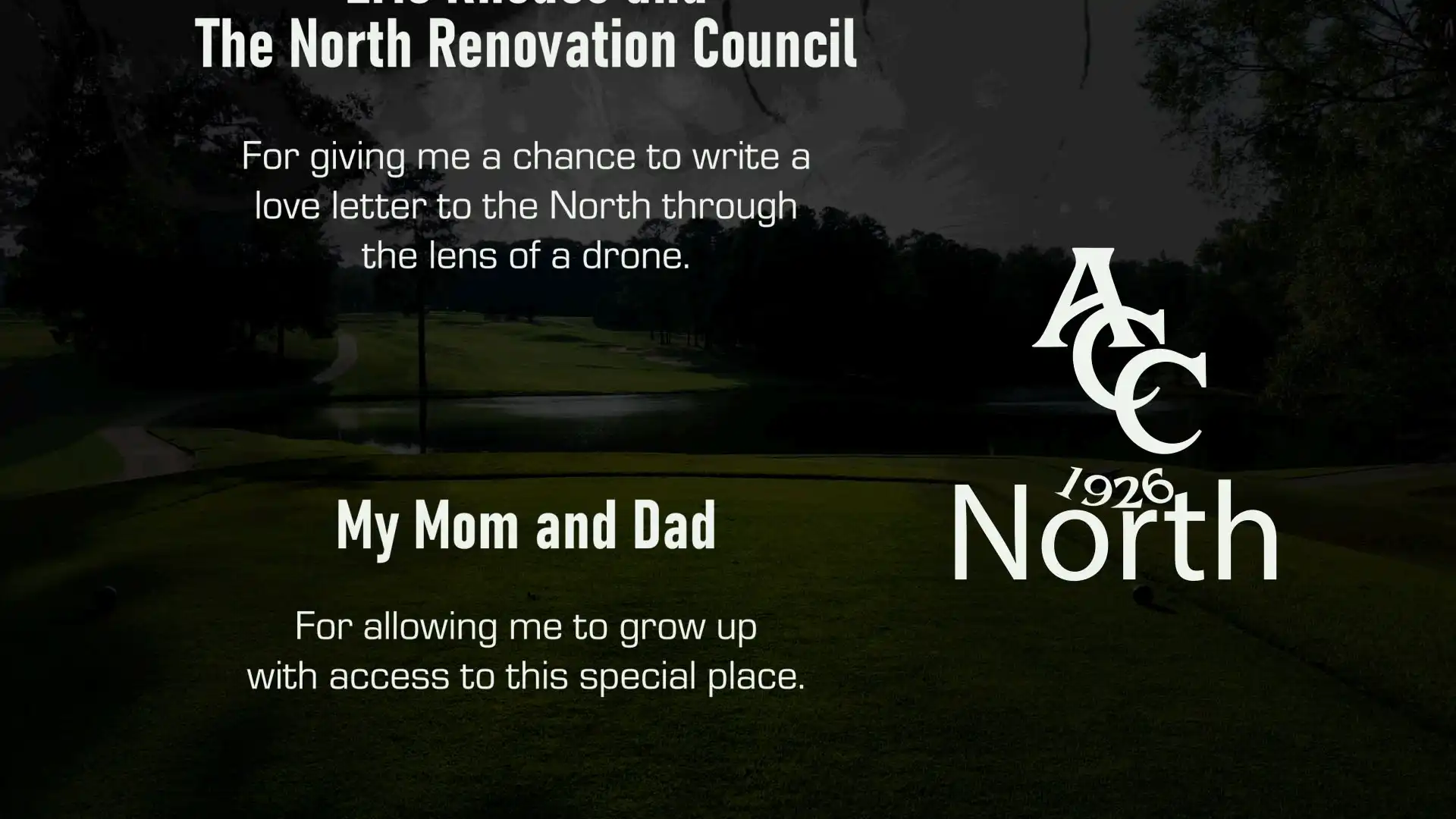 Animated End Credit Sequence - Athens Country Club in Athens, GA image 3