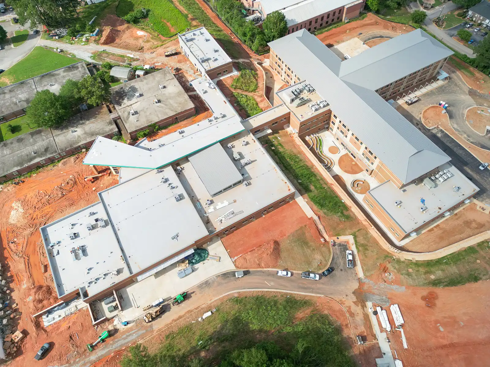New Construction Roof for Clarke Middle in Athens, GA image 2