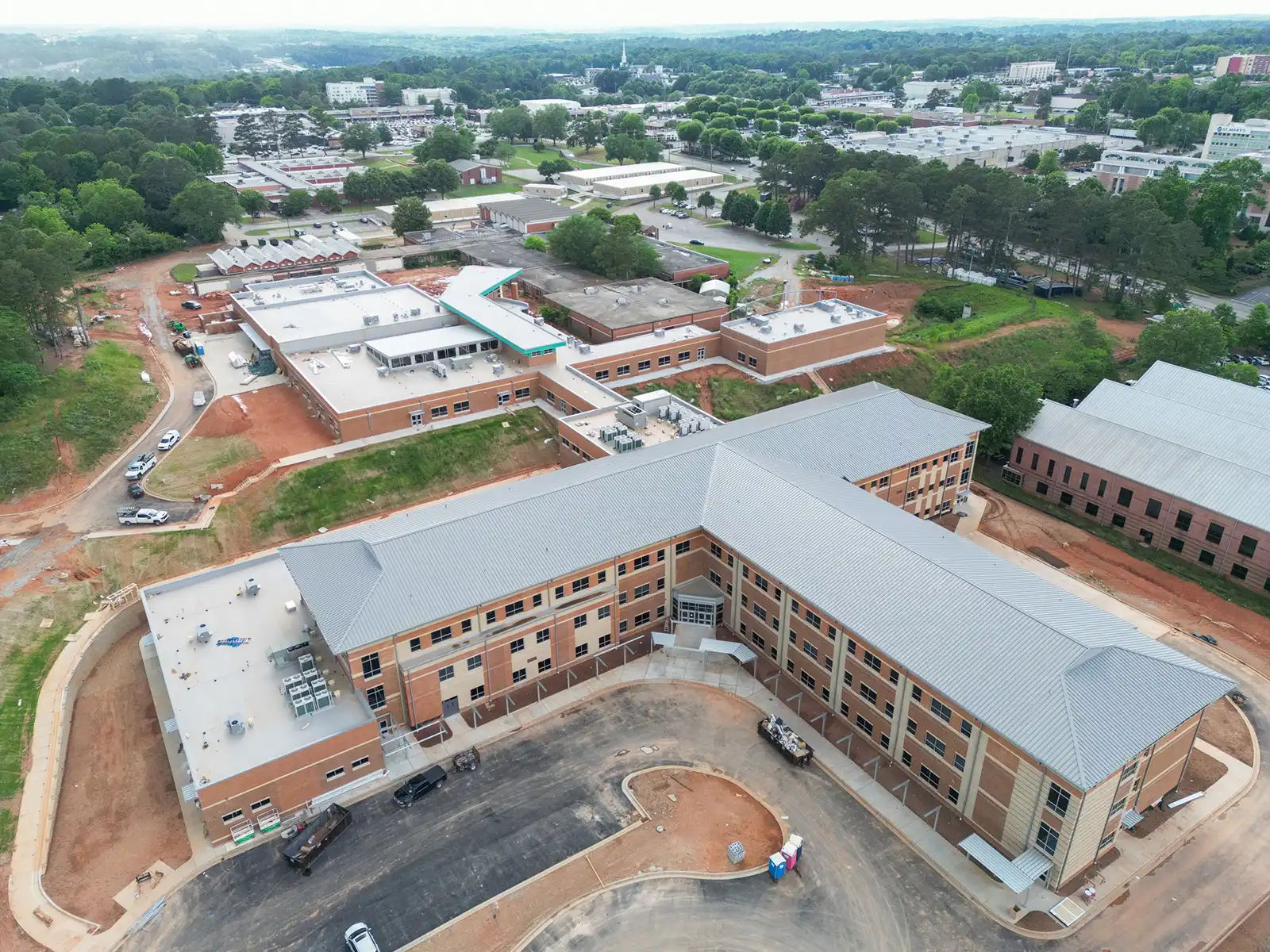 New Construction Roof for Clarke Middle in Athens, GA image 3