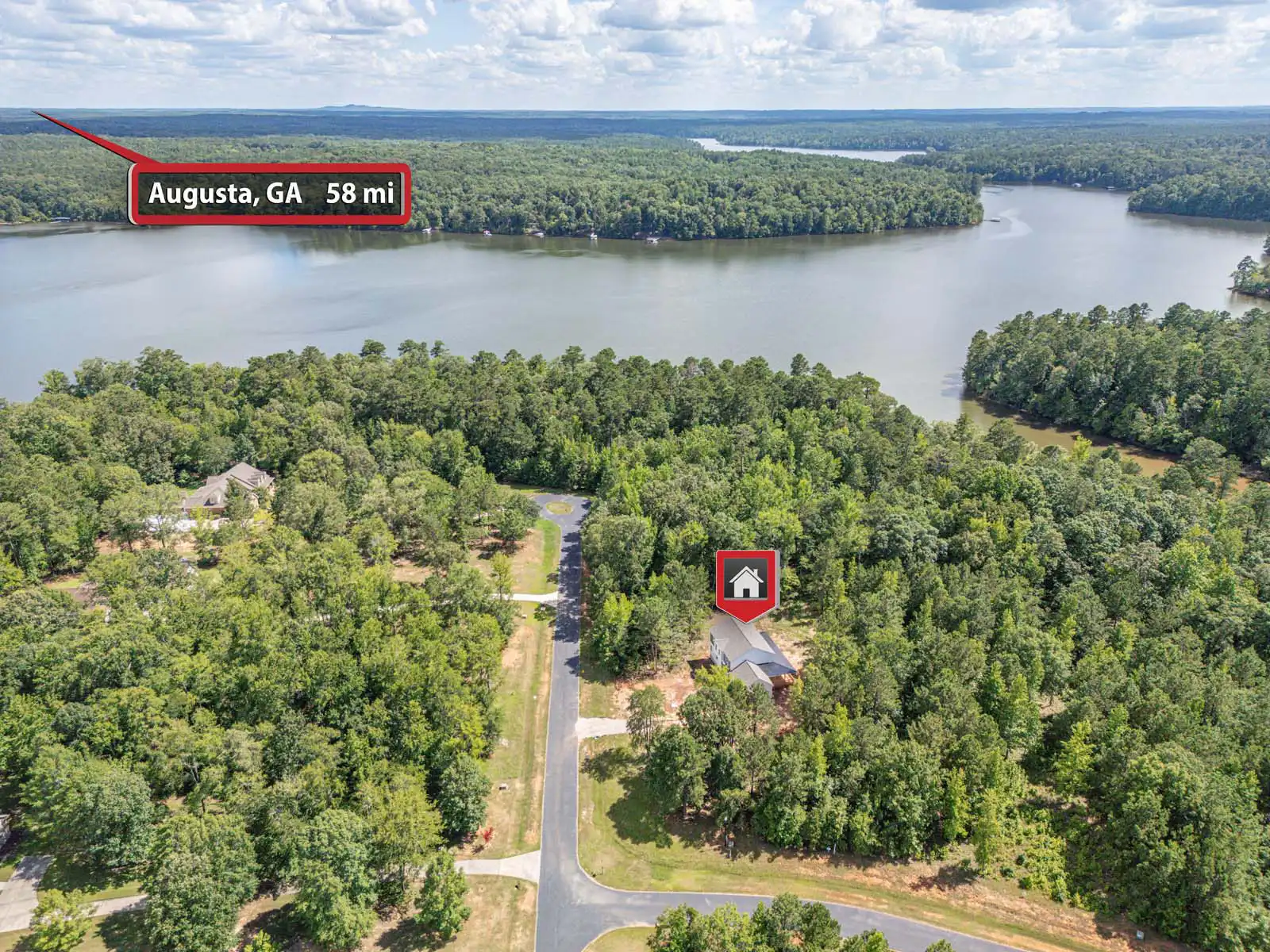 Pointe Shores Home Build Photos - Clarks Hill Lake in Tignall, GA image 2