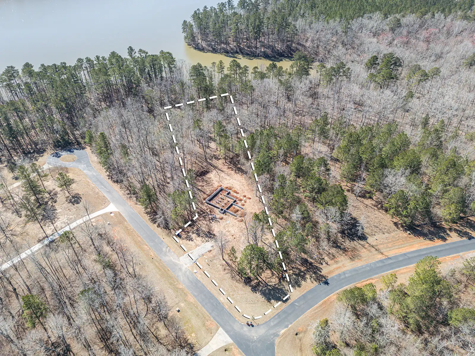 Pointe Shores Home Build Photos - Clarks Hill Lake in Tignall, GA image 8