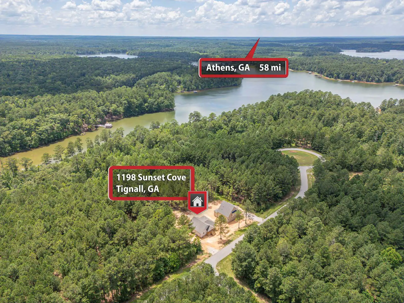 Sunset Cove Home Build Photos - Clarks Hill Lake in Tignall, GA image 5