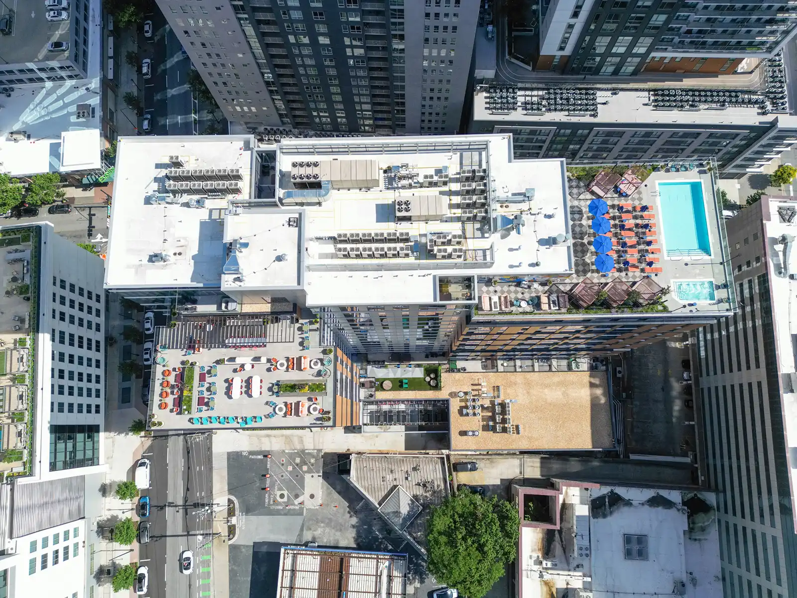 Hub Atlanta - Apartments Drone Photos in Midtown, Atlanta, GA image 4