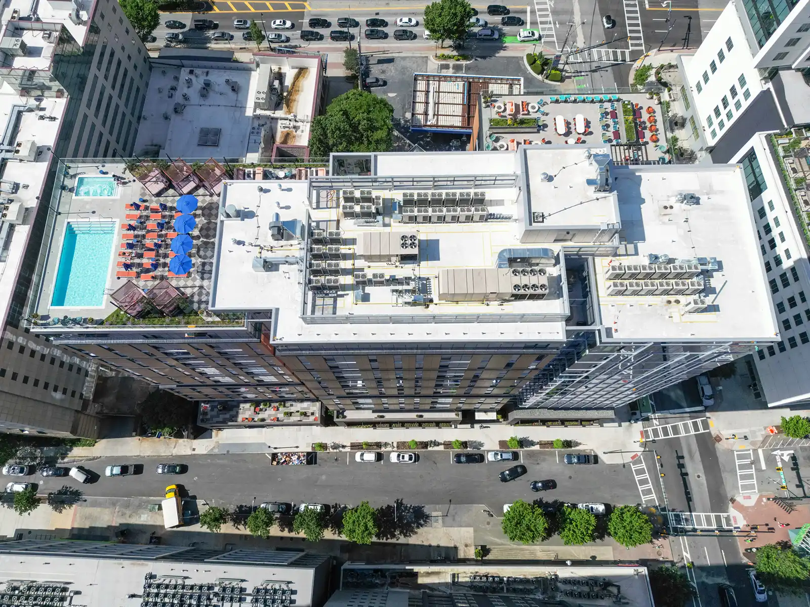 Hub Atlanta - Apartments Drone Photos in Midtown, Atlanta, GA image 5