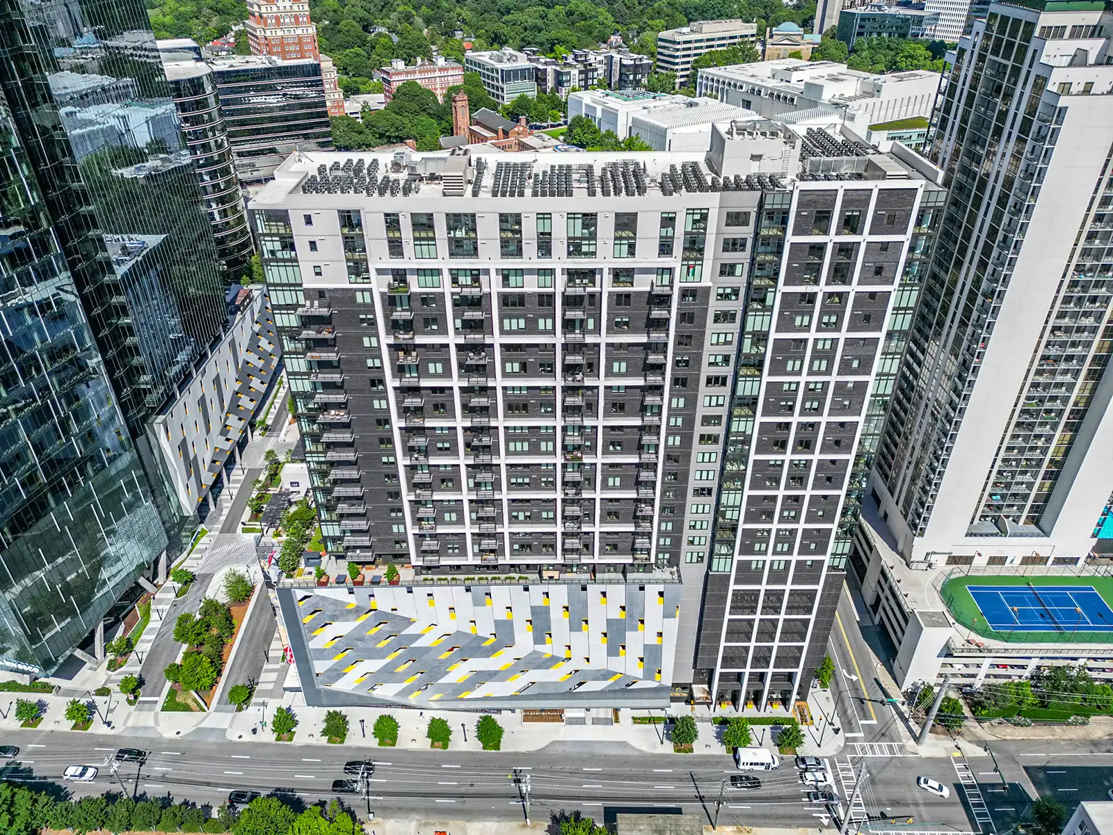 Midtown Union Apartments Drone Photos in Atlanta, GA image 2