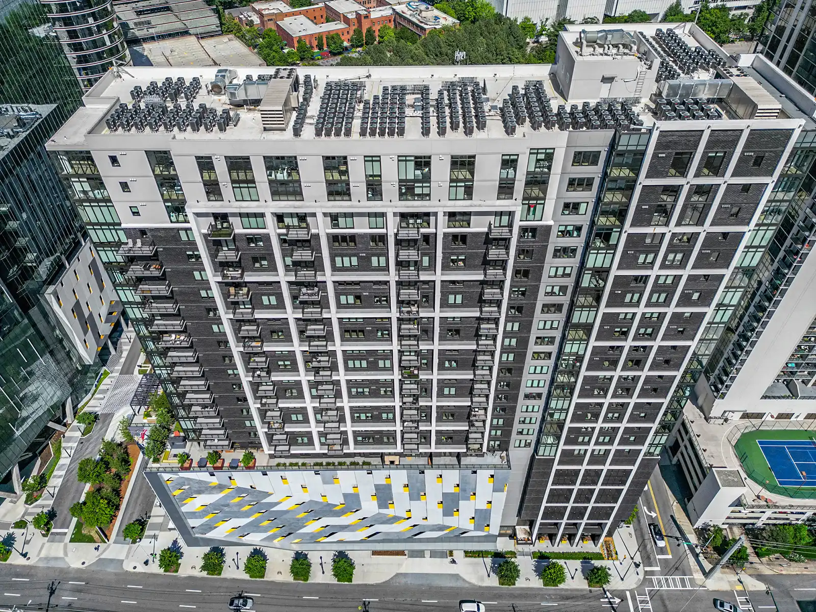 Midtown Union Apartments Drone Photos in Atlanta, GA image 3