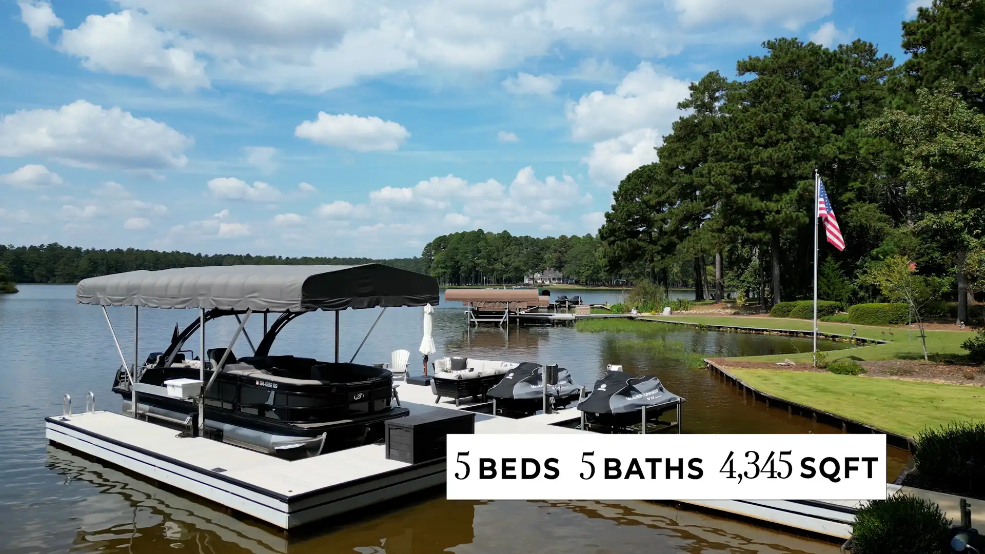 Property Tour of Luxury Lake Home on Lake Oconee, Georgia image 6