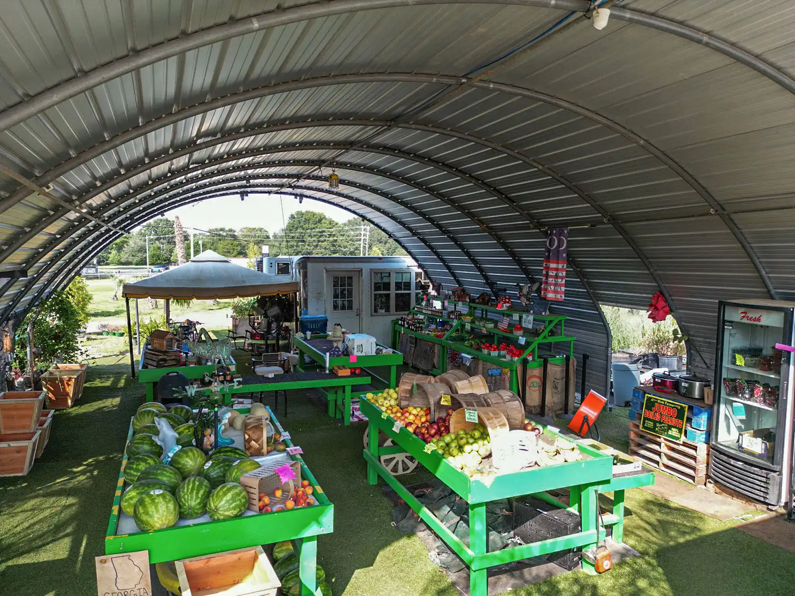 Grow Monroe Farm Stand and Nursery Drone Photos in Monroe, GA image 7