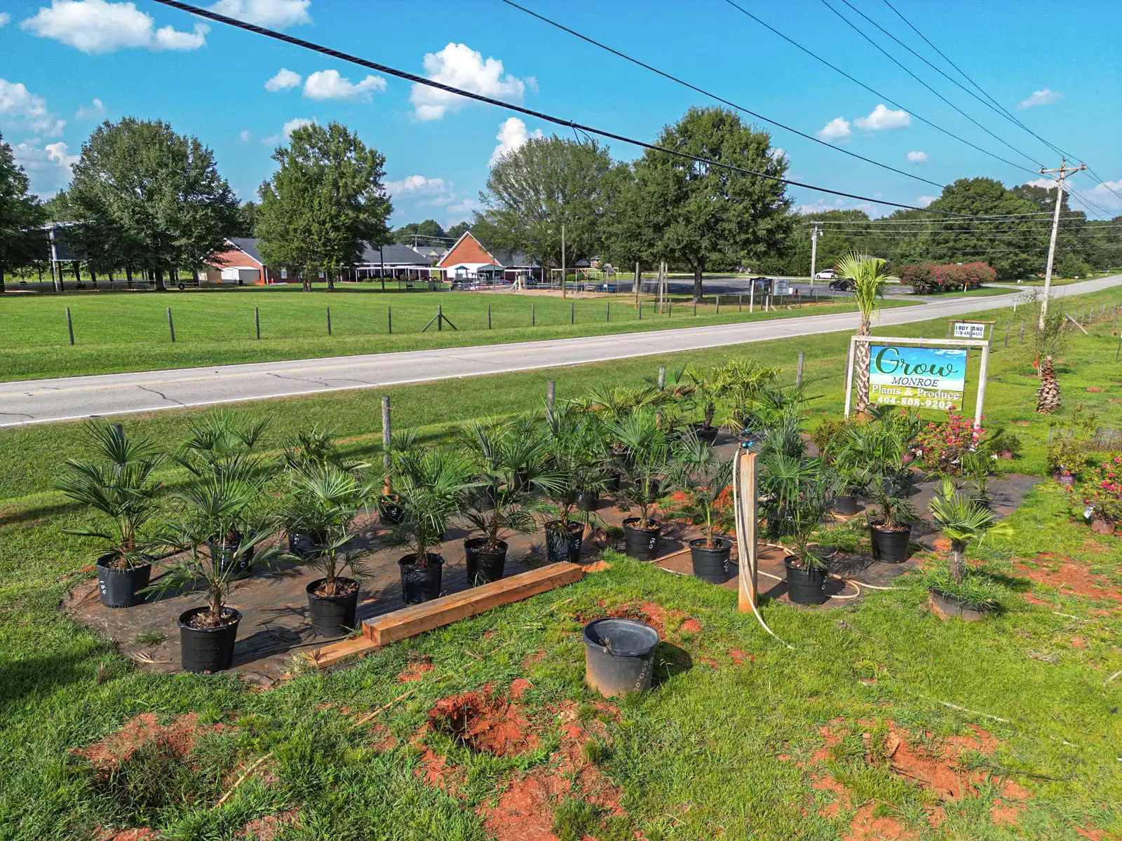 Grow Monroe Farm Stand and Nursery Drone Photos in Monroe, GA image 6