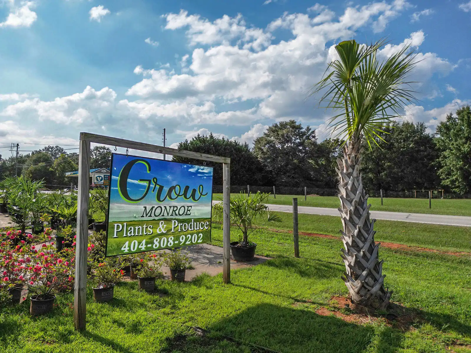 Grow Monroe Farm Stand and Nursery Drone Photos in Monroe, GA image 5