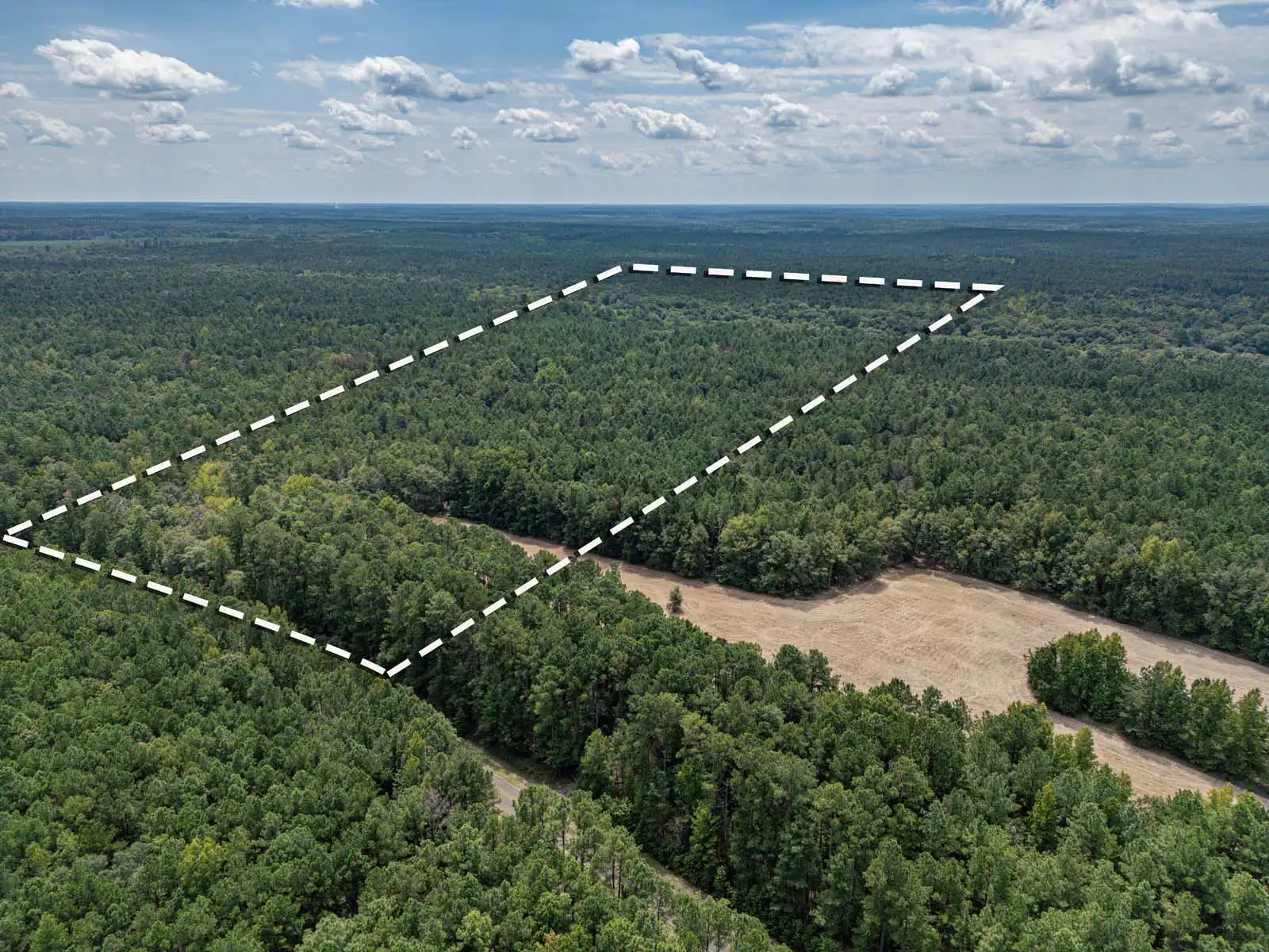 Timberland Lot With Creek and Field Photos in Sparta, Georgia